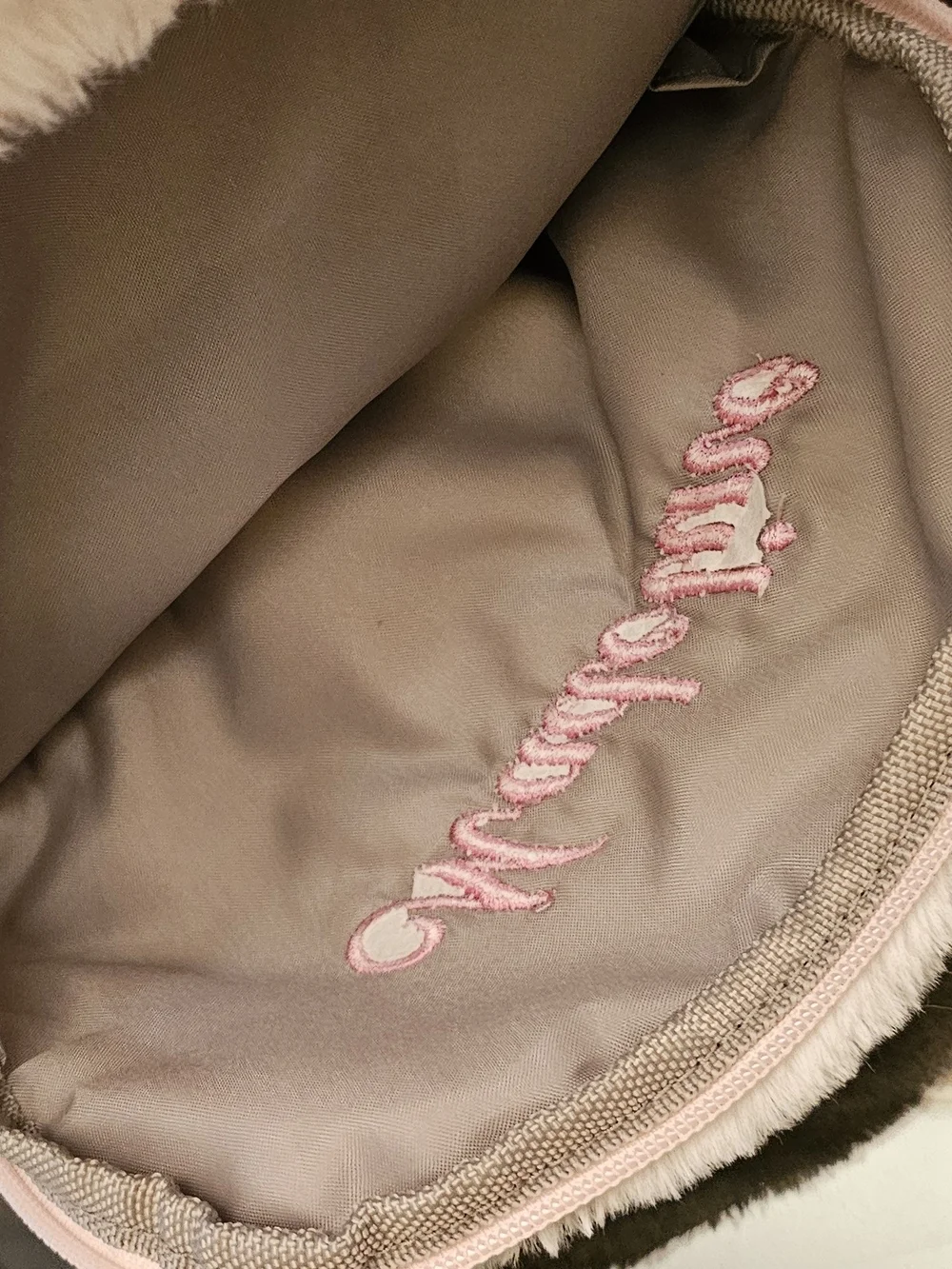 Pottery Barn Kids Plush White Pink Hello Kitty Backpack with Matching Lunch Bag